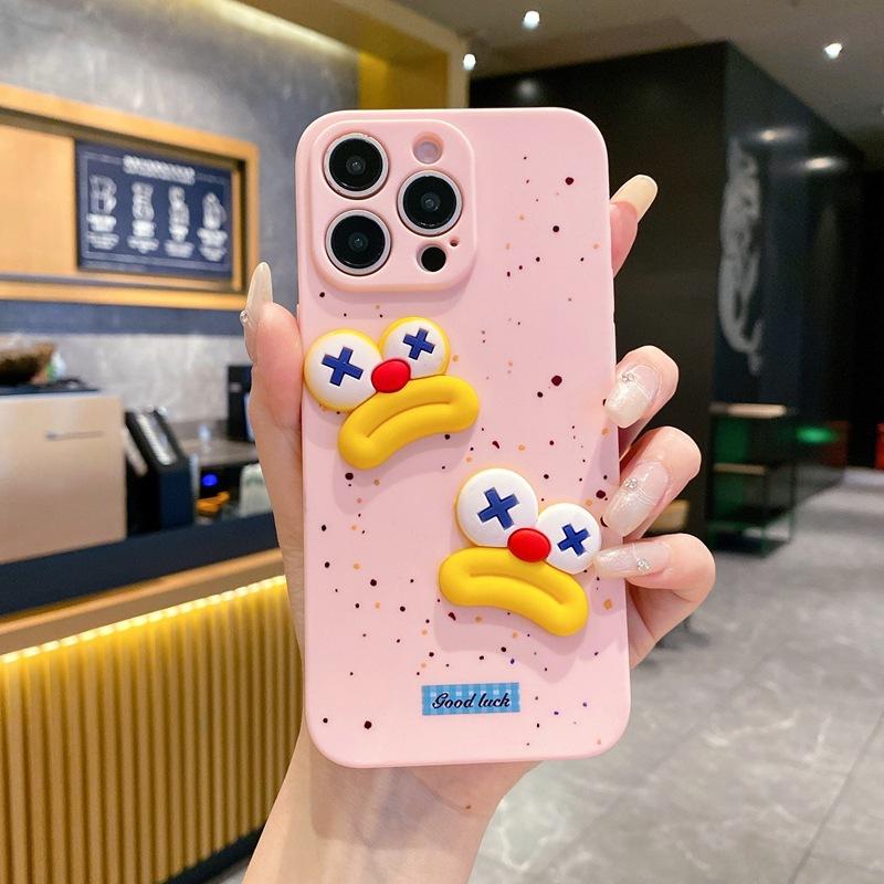 Applicable to Samsung S25 mobile phone case fun funny sausage mouth A06S A36 creative three-dimensional cartoon soft cover
