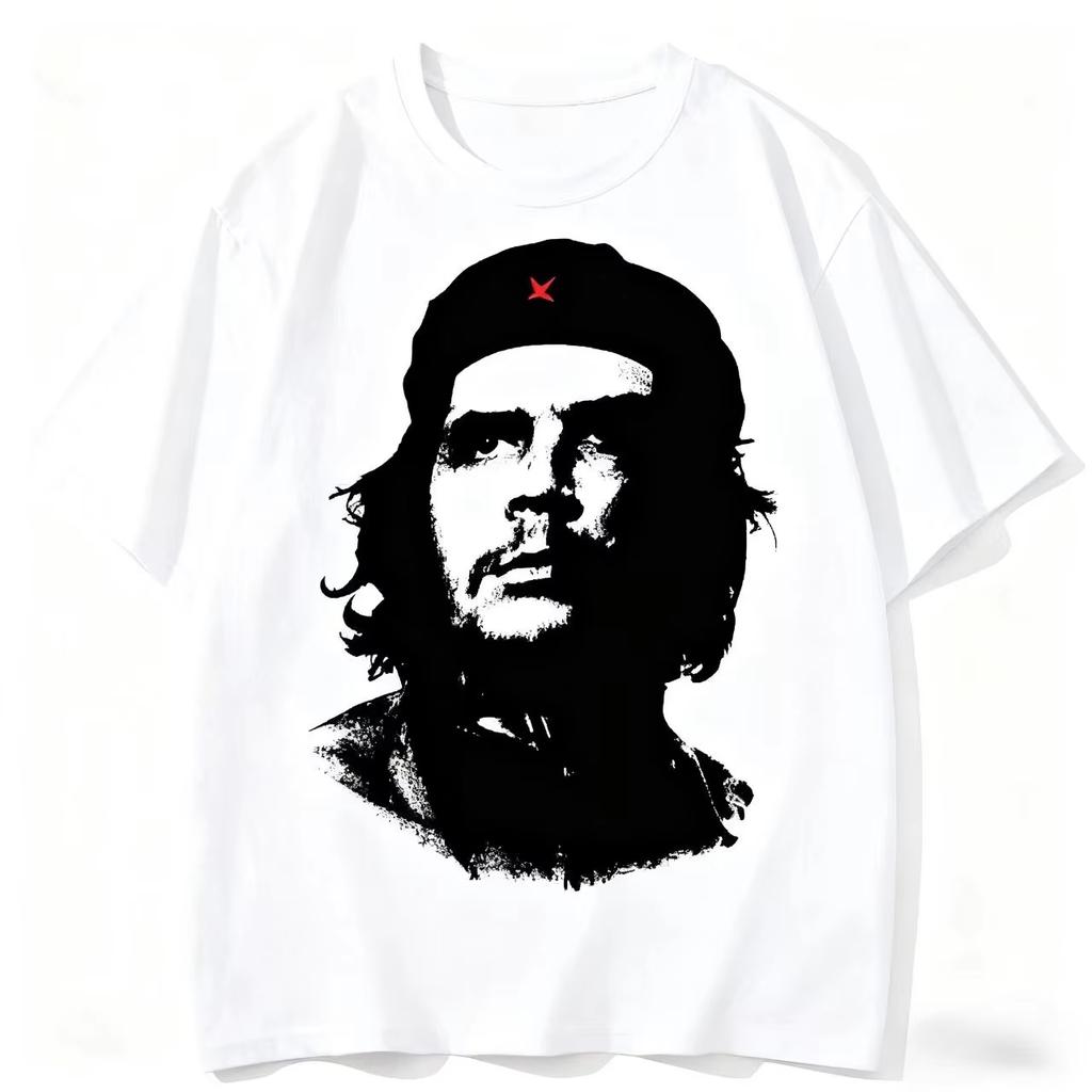 The Che Guevara Printed Tshirt Featuring A Brandnew Style and A Relaxed Fit Is A Highly Fashionable Cultural Symbol for Unisex