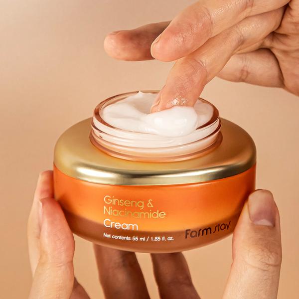 Farm Stay Ginseng & Niacinamide Toner 150ml , Serum 35ml , Emulsion120ml , Cream 55ml (15 Options)
