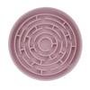 Langsamfresser Hundeschüsseln, Silikon Labyrinth Futter Saug Napf Futterspender Haustier Puzzle Leckmatte zum Verlangsamen des Fressens für Hunde mittlerer und kleiner Rassen