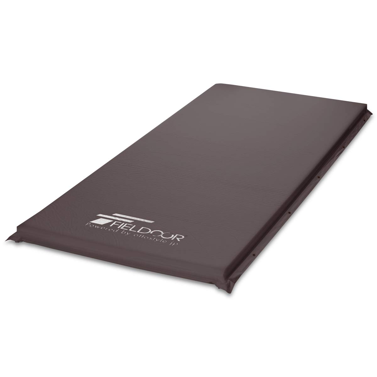 

FIELDOOR Car Sleeping 10cm Automatic Inflating High Density Urethane Large Inflatable Air Outdoor Mat, Thick, Mattress, Connectable, Foam, Valve,