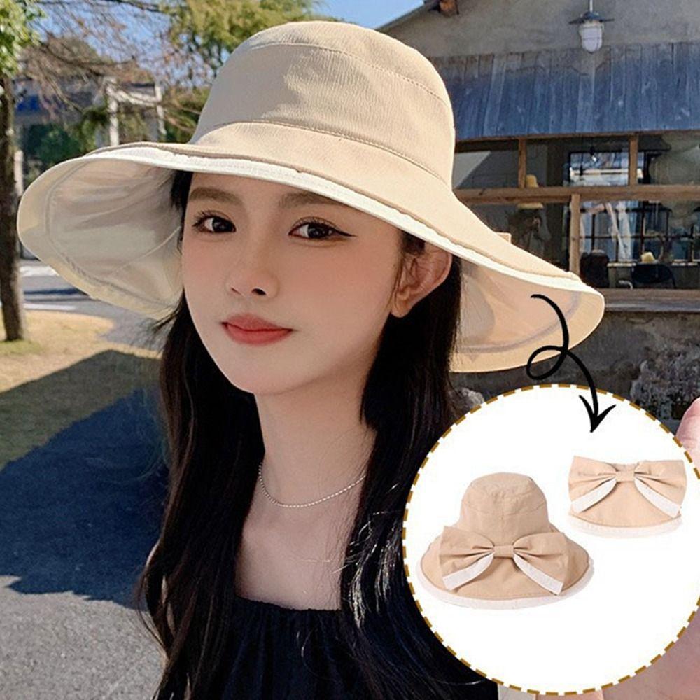 Foldable Bucket Hat Wide Brim Panama Caps New Mountaineering Caps  for Camping Hiking