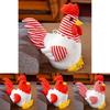 Adorable Nouveau Jouet Coq en Peluche Doux et Câlin Poulet Poupée Pour Enfants et Collectionneurs Tailles Disponibles de 30 cm à 100 cm