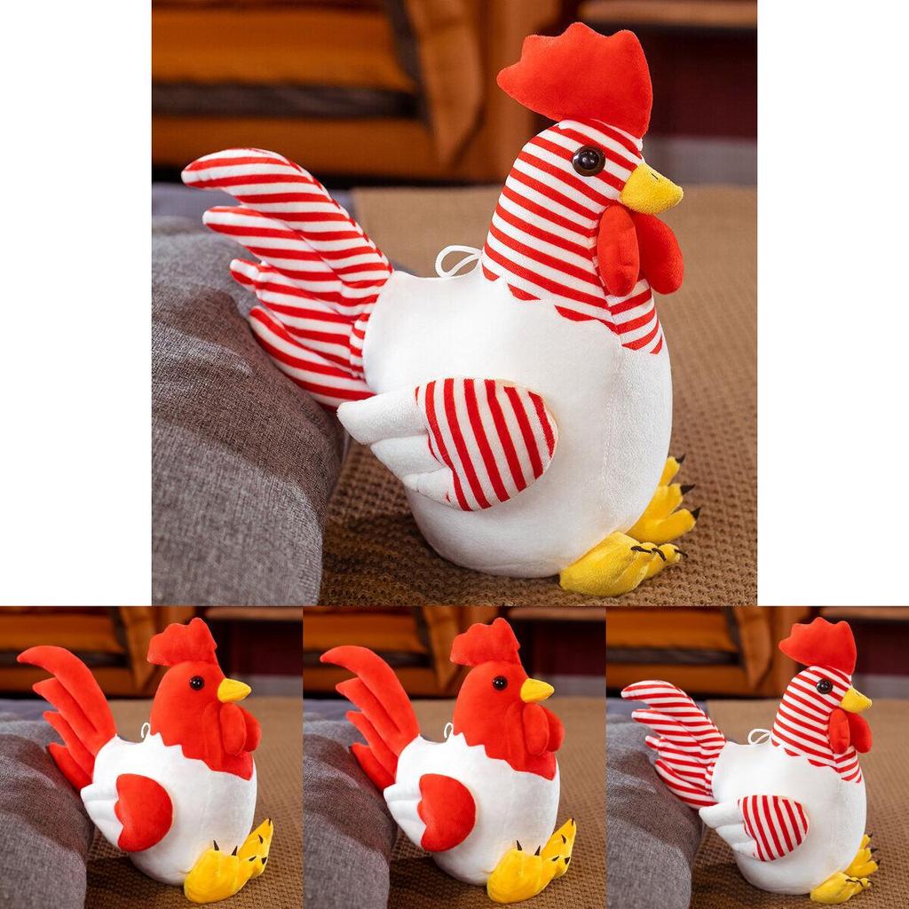 Adorable Nouveau Jouet Coq en Peluche Doux et Câlin Poulet Poupée Pour Enfants et Collectionneurs Tailles Disponibles de 30 cm à 100 cm