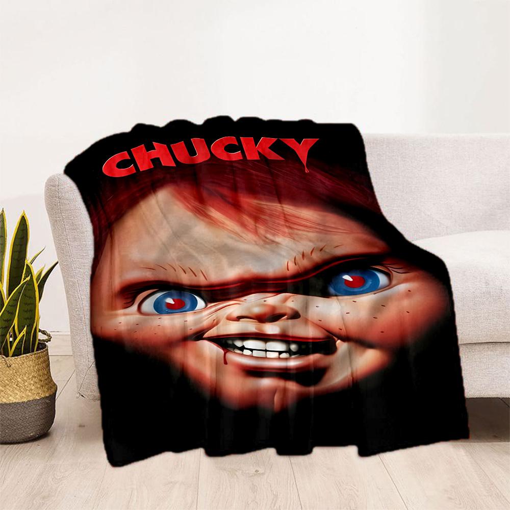 Chucky's Country Adventure Blanket Comfortable Perfect for Sofa Livingroom Couch Four Seasons Multipurpose Stylish Decor Gifts For Family Or Friends