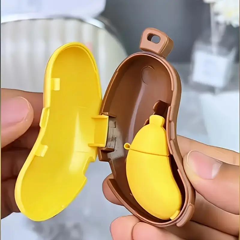 Cute Banana Toothbrush Case - Portable Dustproof Travel Toothbrush Head Protector