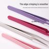 Round Head Dolphin Eyelash Curler & Tweezers - Beauty Tools for False Eyelash Application