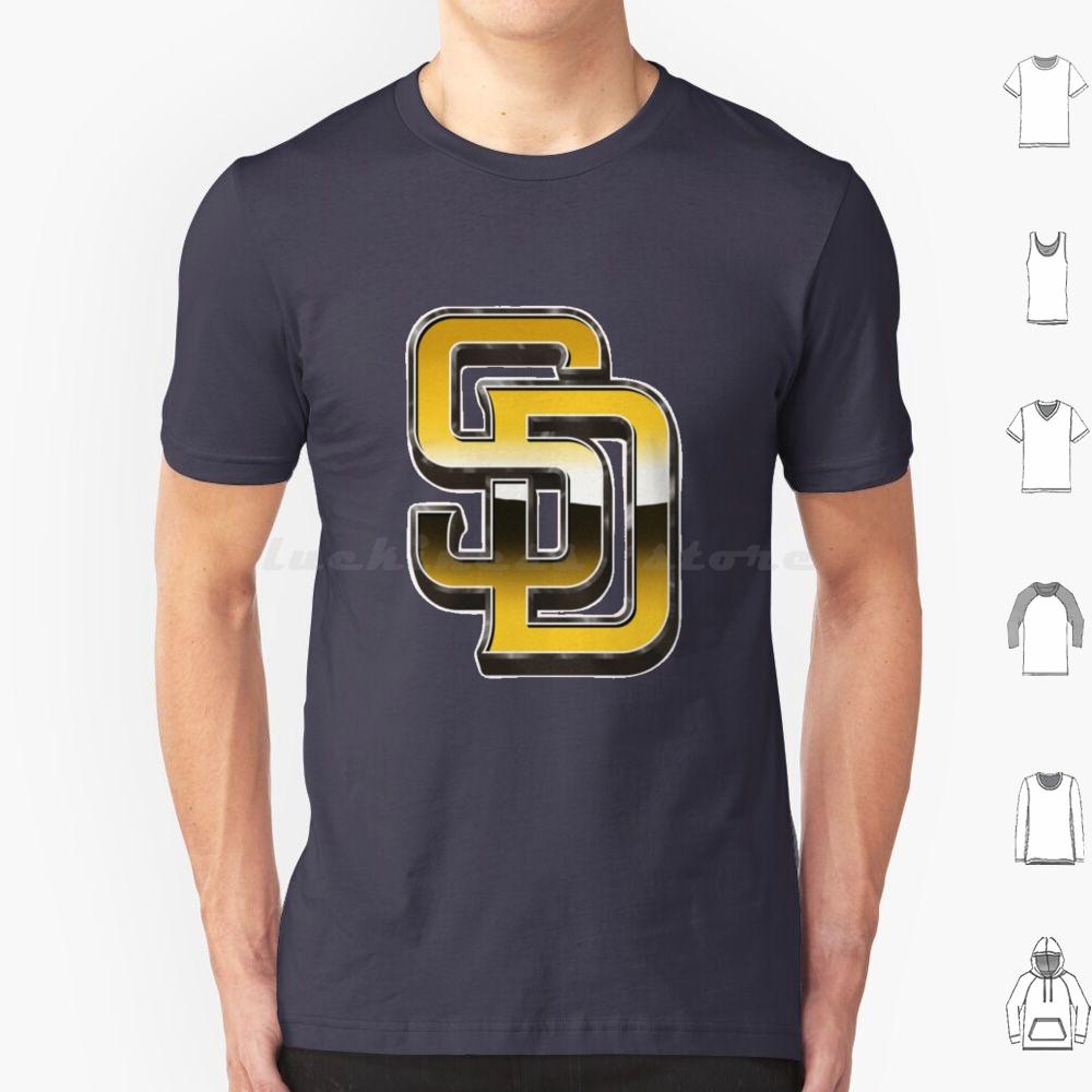 SportsSan Diego Baseball T-Shirt 6XL Baumwolle Cooles Shirt Sport Sport Baseball Schmutz darauf reiben Baseballspieler Baseballfan Lustig