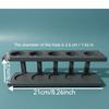 Multi-Slot Design Toothbrush Holder No Drilling Durable Electric Toothbrush Organizer Premium Space Saver Pencil Holder