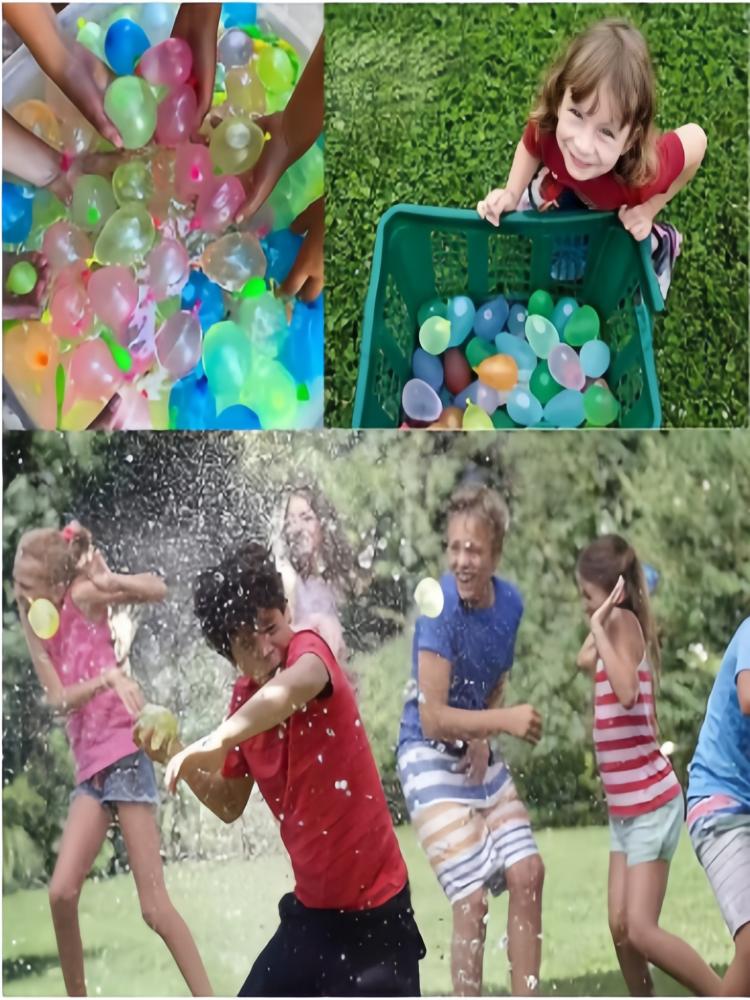 Mini Colorful Water Balloon Toy Summer Outdoor Party Beach Water Fight Quick Water Balloon Fun Water Carnival Water Balloon