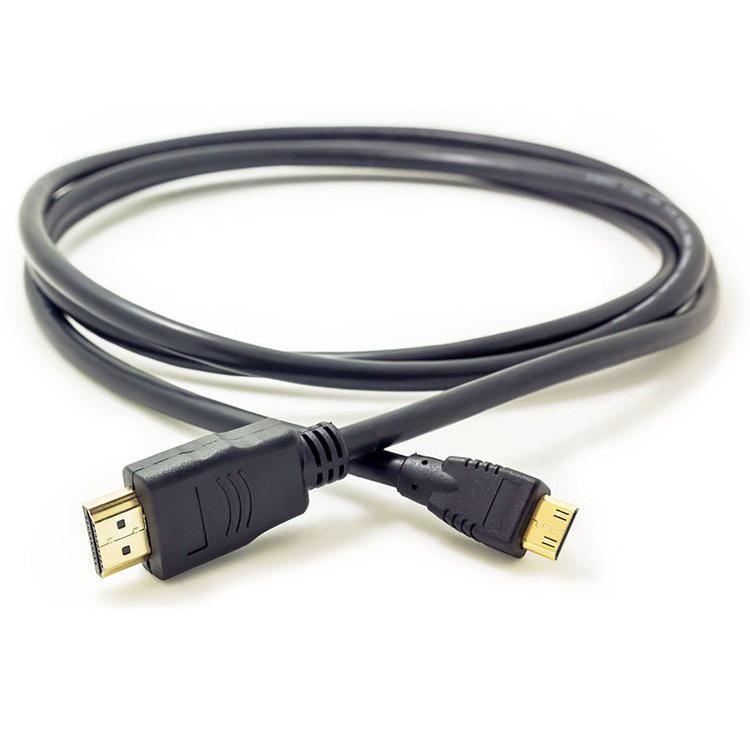 Gold-Plated Mini HDMI to HDMI Cable, 1.5m, for Camera/TV/Tablet