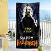Halloween Beach Towel Super Soft & Absorbent Comfortable Lightweight Suitable for Swimming, Gym, Camping, Yoga Vacation