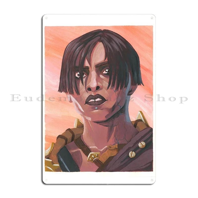 s Sevika Classic The Kingmaker Sevika Arcane Movie Character Metal Iron Customize Party Wall Decor Tin Sign Poster
