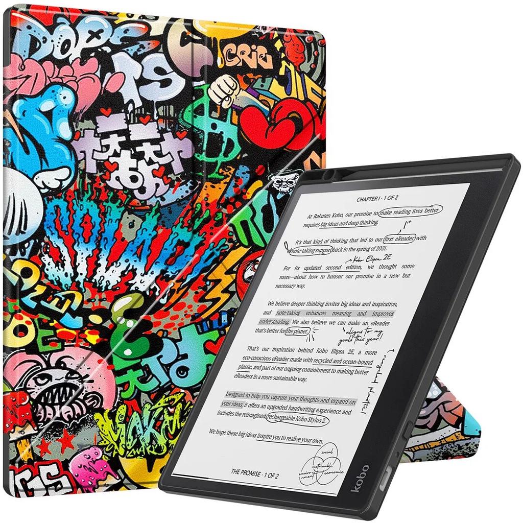 Für Kobo Elipsa 2E Smart Sleep Cover E-Book-Hülle. Für Kobo Elipsa 2e Hülle (2023 veröffentlicht) 10,3 Zoll