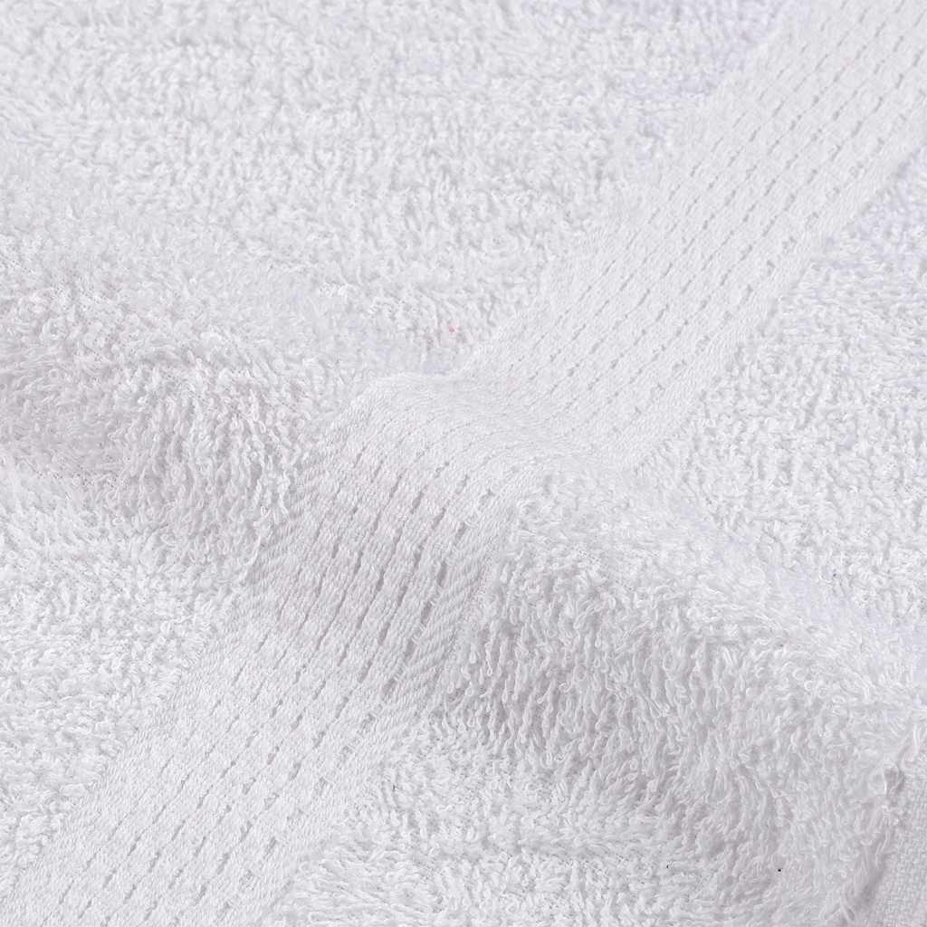 Vidaxl Ręczniki Kąpielowe, 2 Szt., Białe, 100X150 Cm, Bawełna 100%