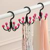 Hook with Six-claw Design Space Saving Hangers No-Punch Durable Load-bearing Hook for Kitchen Bathroom Bedroom