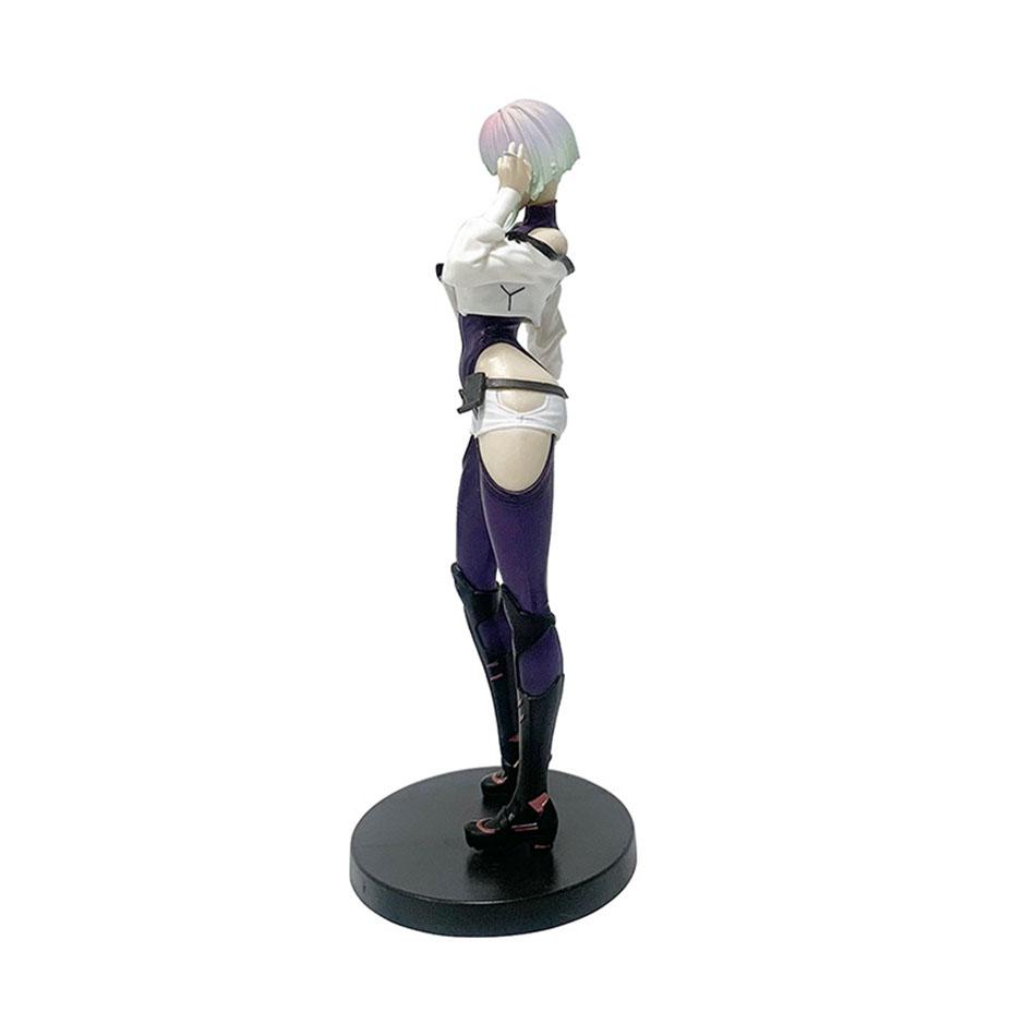 22cm Cyberpunk Edgerunners Anime Figure Hacker Edge Walker Lucy Action Figure Collection Model Doll Toy