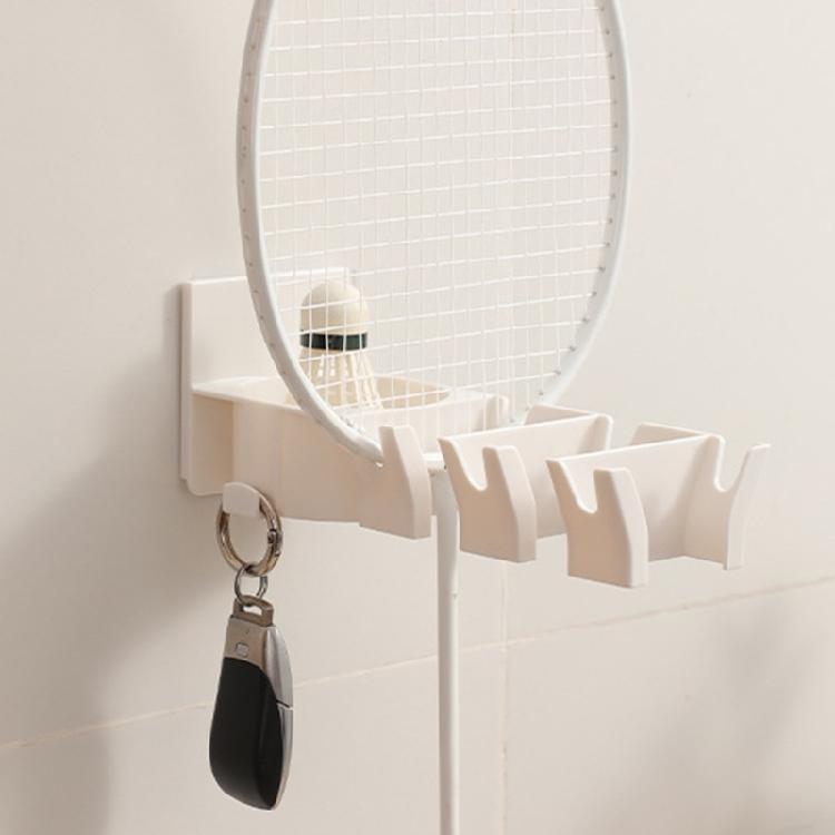 Strong Plastic Sports Wall Fixing Stand Space Saving Storage Holder for Multiple Sports Equipment Types