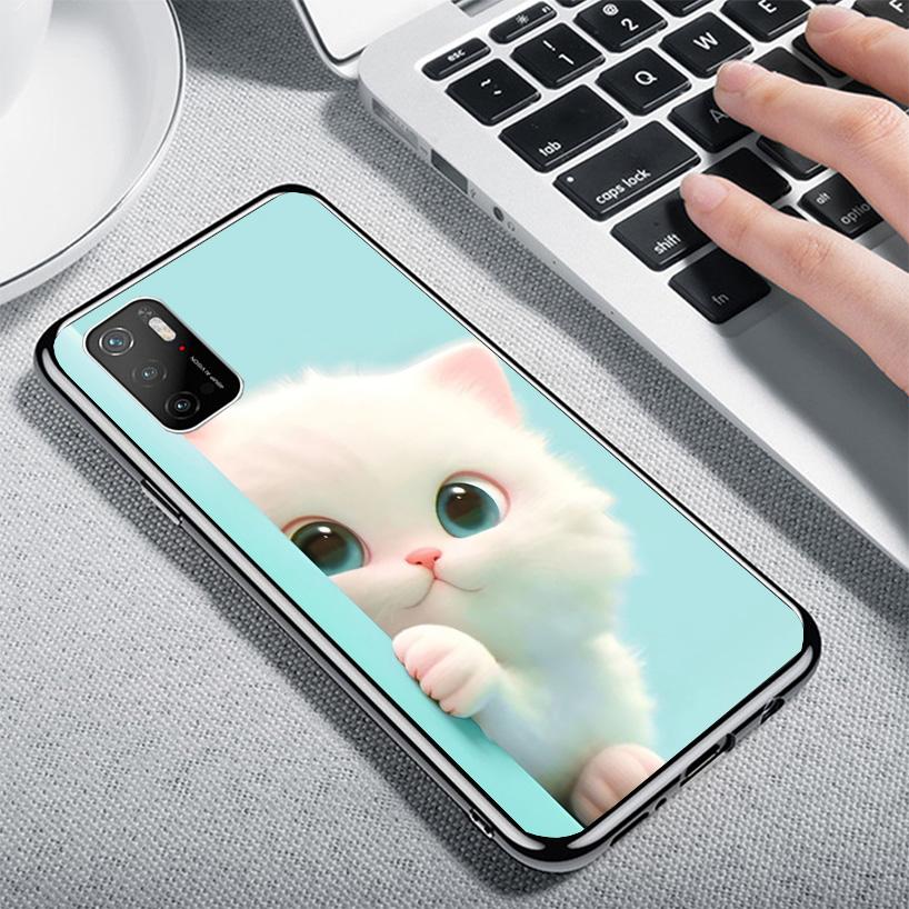 Cat Cute Kitten Cartoon Cover Phone Case For Xiaomi Poco F7 Ultra X7 X6 X5 Pro M7 Redmi 15C 15 13C 13 12C 12 10C 10 9A 9C 9T 9 S