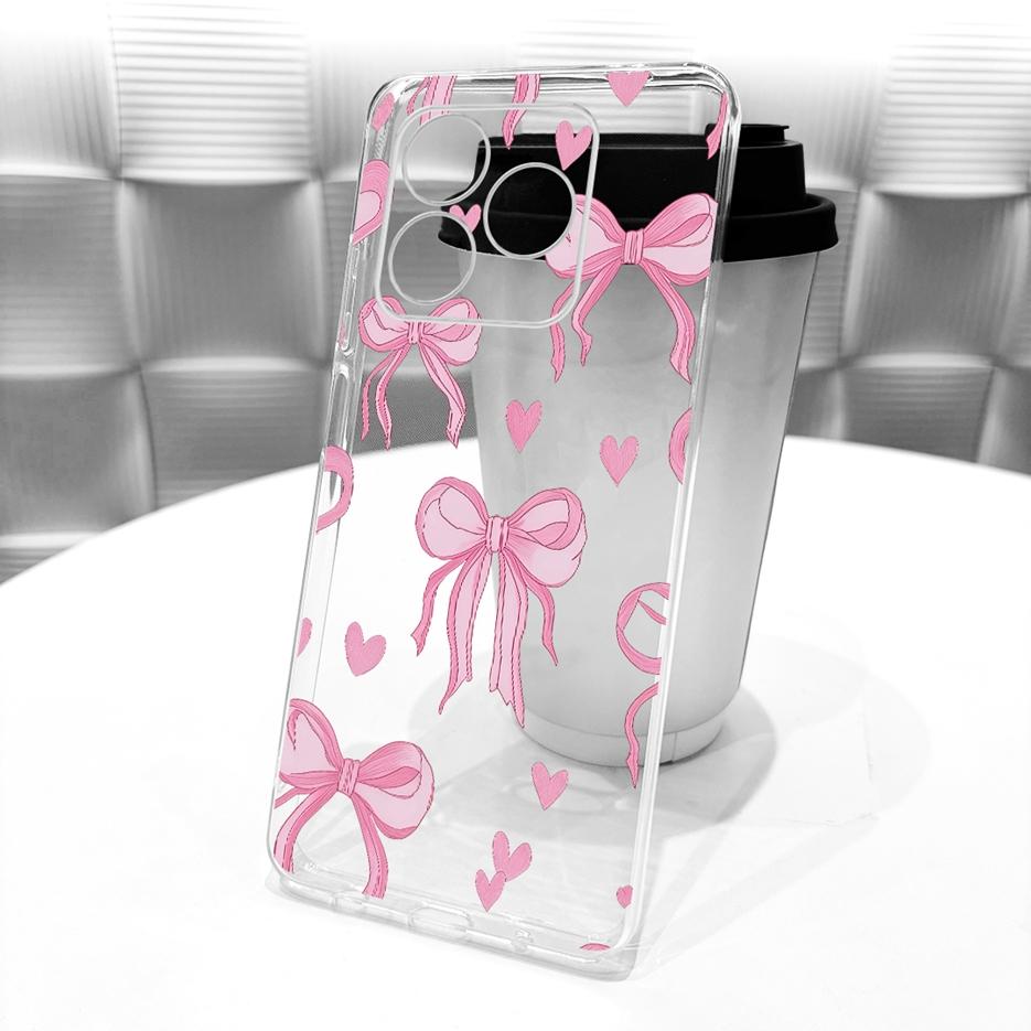 For Honor X5C Plus Case NLA-LX1 Luxury Butterfly Painted Cover Clear Silicone Case For Honor X5C X 5C HonorX5C Plus 4G Soft Bags