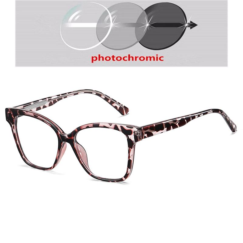 0 -0.5 -0.75 To -6.0  Anti Blue Rays Oval Prescription Spectacles With Cylinder Vintage Spring Hinge Short-Sight Eyewear