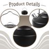 Outdoor Camping Kettle with Handle Lightweight Fast Heating Multipurpose 1L Water Boiler Teapot for