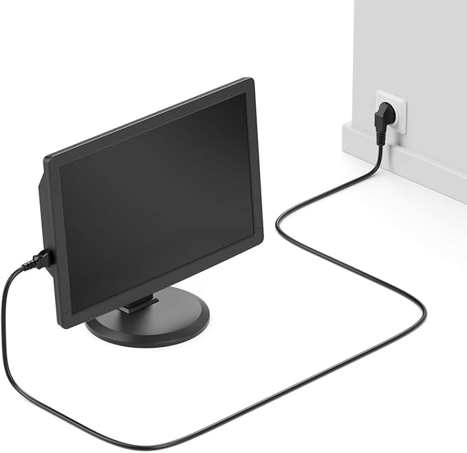 CEE7/7 (90°) power cable in accordance with IEC C13, 1.8 m - LogiLink CP090