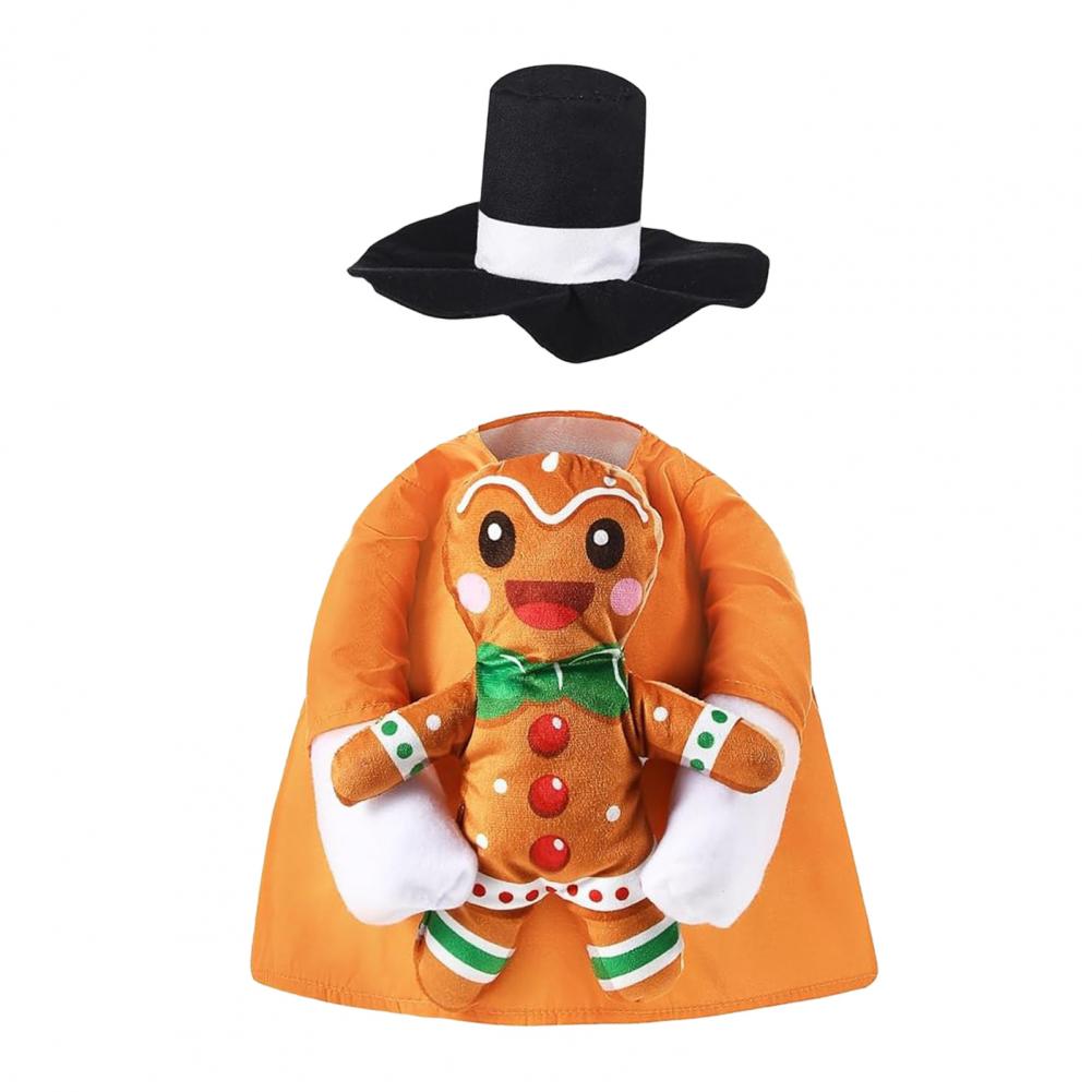 Easy To Clean Goose Costume Porch Goose Clothing Festive Christmas Goose Outfits for 23 Lawn Geese Xmas Tree Hat for Outdoor