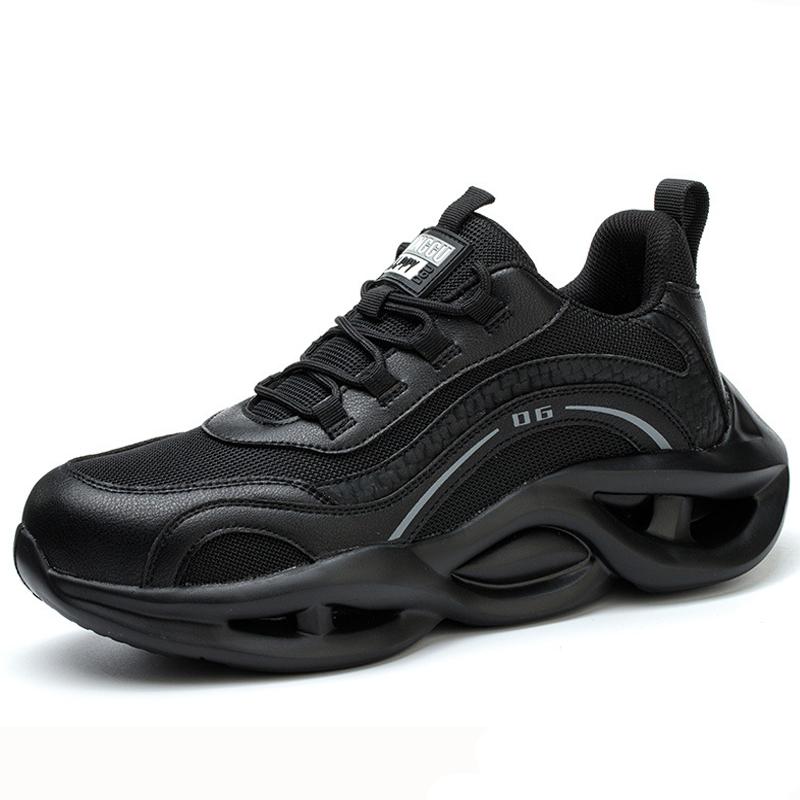 Fashion Work Sneakers Steel toe shoes Safety Boots Protection Shoes Puncture-Proof Indestructible shoes lightweight comfort