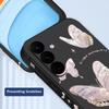 Butterfly Pattern Hand Lanyard Case For Samsung S25 S24 S22 Plus Ultra S23 S21 S20 FE A55 A54 A53 A34 A25 A15 A14 5G A51 A32 A13 TPU Soft Phone Cover