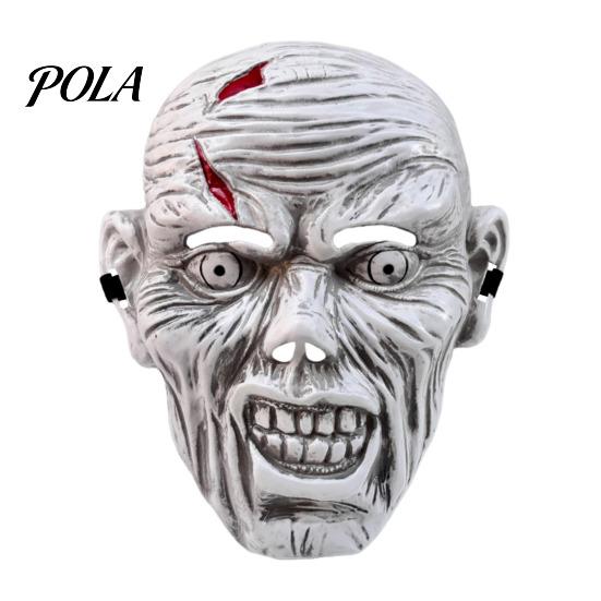Realistic Zombie Mask Horror Halloween Mask, Full Face Breathable Eye & Nose Vents, Comfortable for Adults Adjustable Strap Adults, Scary Costume
