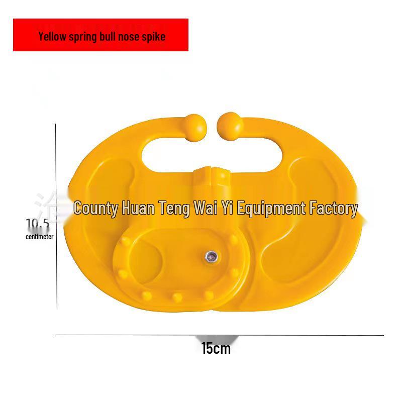 Calf Nose Ring Weaning Device - Thickened, Spring Cow Nose Protector for Milk Weaning.