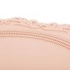 Nordic   Silicone Placemat Embossed Insulation Thickened Round Silicone Mat for Home Kitchen