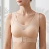 Haltungskorrektor BH für Damen Kabellos Push-Up Rückenstütze Bralette Vollabdeckung Stützender Alltags-BH