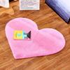 European Style Faux Rabbit Fur Carpet - Modern, Simple Short Pile Velvet Floor Mat for Home Entrance.