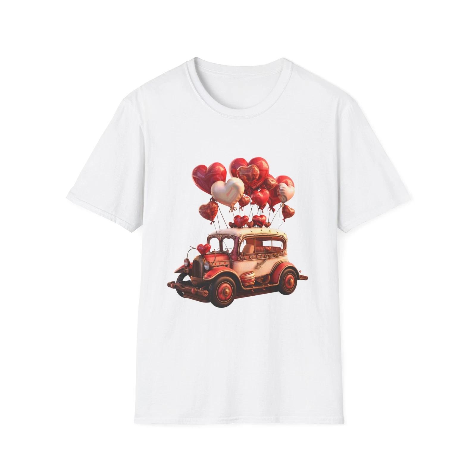 Valentines day dog Unisex T-Shirt, Valentines Tshirt, Cute Dog Tee, Love S