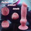 12.99in Super Huge Dog Knot Dildo Soft Silicone Colorful Adult Sex Toys 5Sizes For Women Vaginal Massager Anal Dilator Women Gay