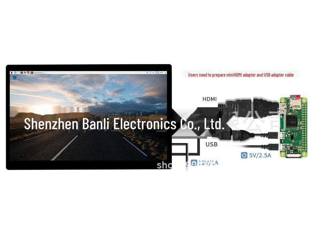 Raspberry Pi 11.6" Touchscreen HDMI Display 1080P