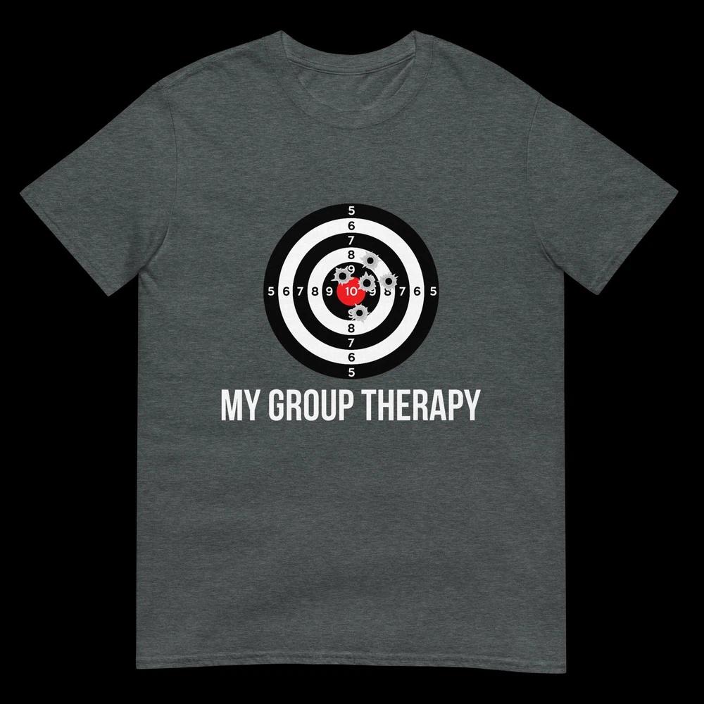 T-shirt Terapia di Gruppo con Armi Campo di Tiro