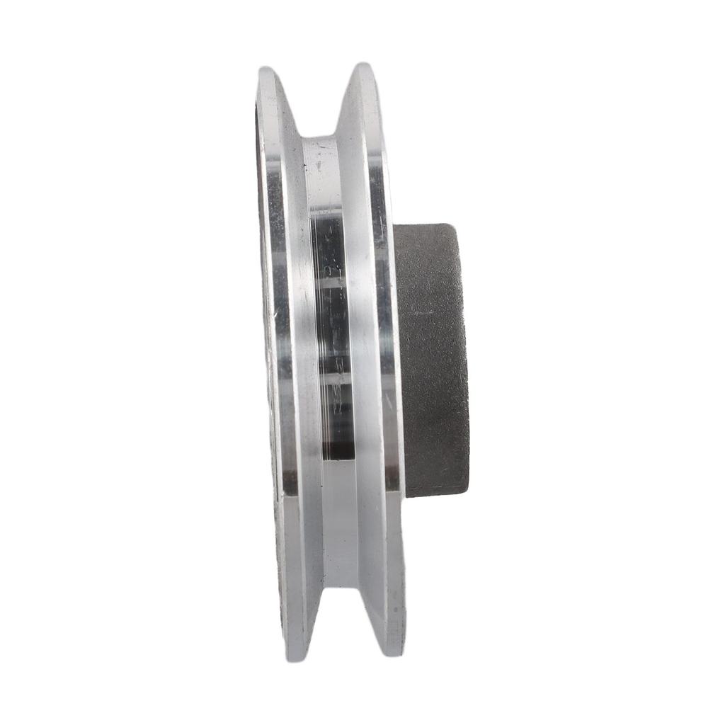 1Pc Belt Pulley Single Groove Motor Belt Pulley A-Type Triangle Belt Pulley 19/24mm Belt Pulley For Air Compressor Tool