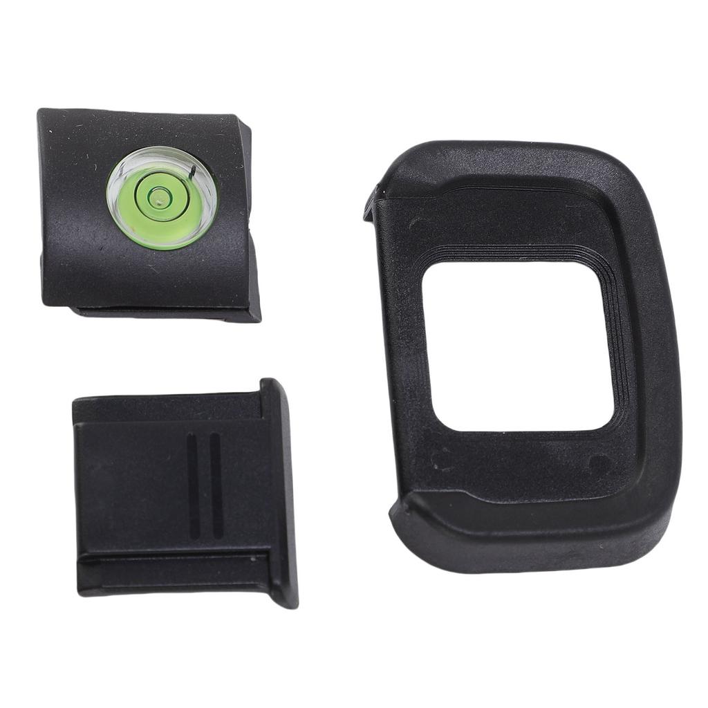 3 In 1 Eyecup Hot Shoe Cover Bubble Level Set Replacement for Nikon Z50 Mirrorless Camera