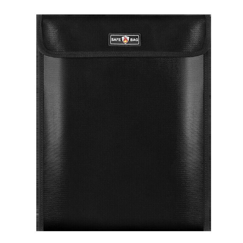 Fireproof Waterproof Document Storage Box Bag 3 Tier Fire Resistant Safe Portable Travel Storage Bag For Money Jewelry Passport