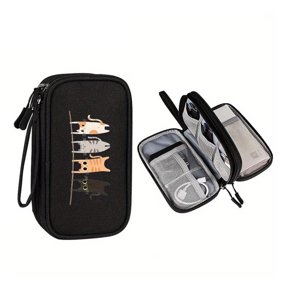 Large Capacity Phone Charger Bag Multifunctional Digital Accessorie Bag Fashion Storage Bag