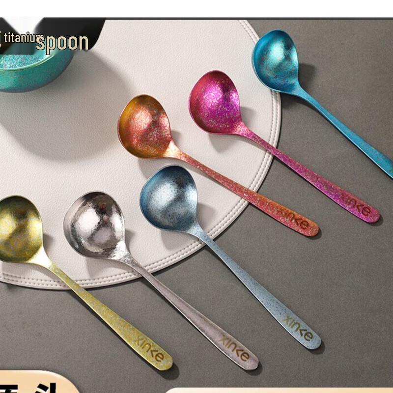 Xin Ke XTK-3035 Pure Titanium Hot Pot Spoon