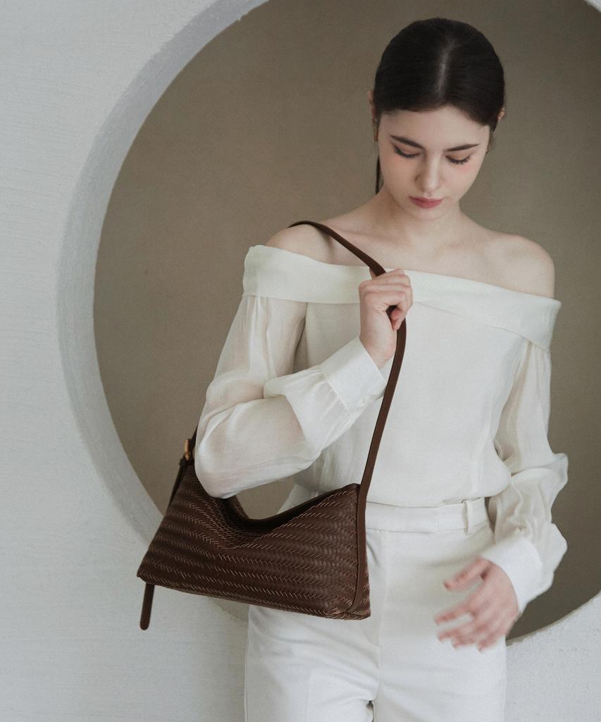 Valluat Belvera Weaving Bag_Brown