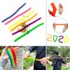 6 Adet Kendin Yap Yumuşak Kauçuk Noodle Esnek İp Oyuncakları Gerilebilir İp Stres Giderici Oyuncak Gerilebilir İp Fidget Stres Atma Çocuk Oyuncak
