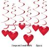 Valentine's Day Romantic Heart Lace Decorations for Proposal or Wedding