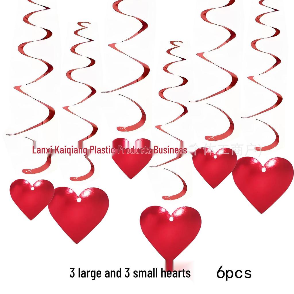 Valentine's Day Romantic Heart Lace Decorations for Proposal or Wedding