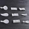 Pure White Ceramic Chopstick & Spoon Rest