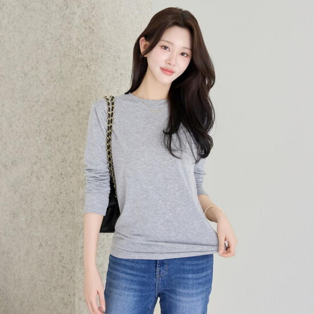 Morris Coming Home Round Basic Rayon T shirT m2602Ts010a